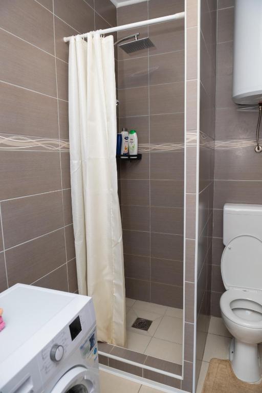 Koupelna v ubytování Kuća NP