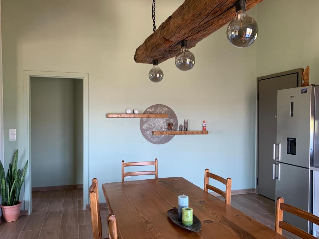 Kuchyň nebo kuchyňský kout v ubytování Olive Guest Farm