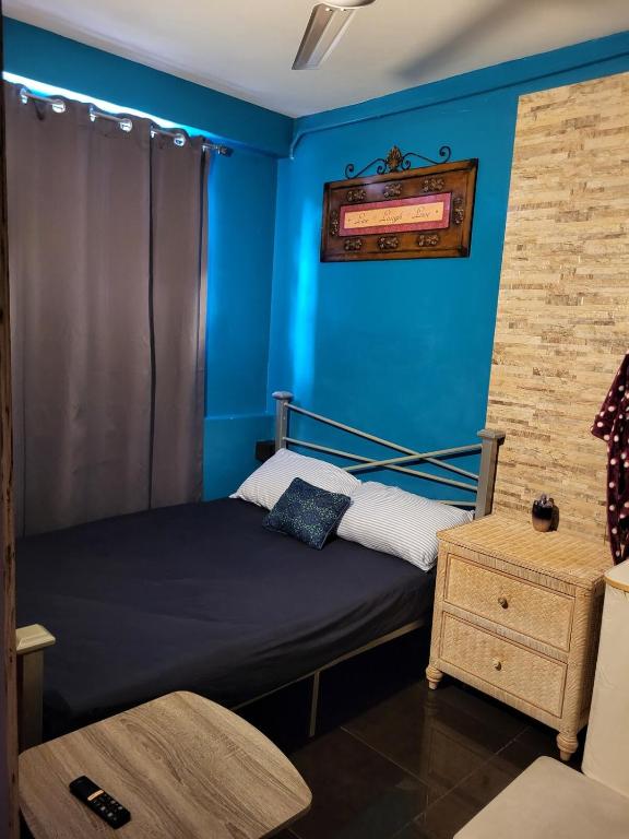 Postel nebo postele na pokoji v ubytování Comfortable modern studio villa