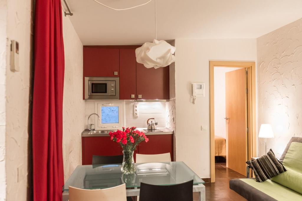 Posedenie v ubytovaní Apartaments Ciutat Vella
