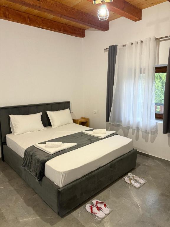 Postel nebo postele na pokoji v ubytování Guesthouse Te Tata