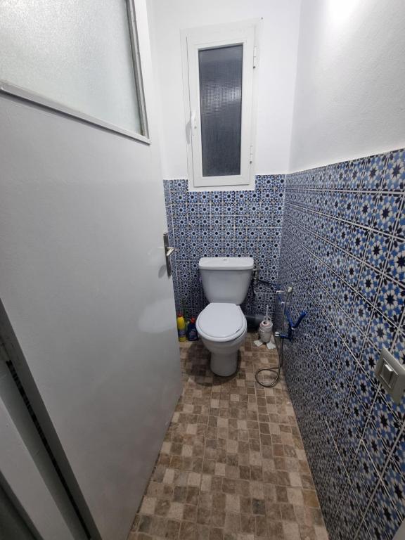 Koupelna v ubytování Bel appartement face à la méditerranée