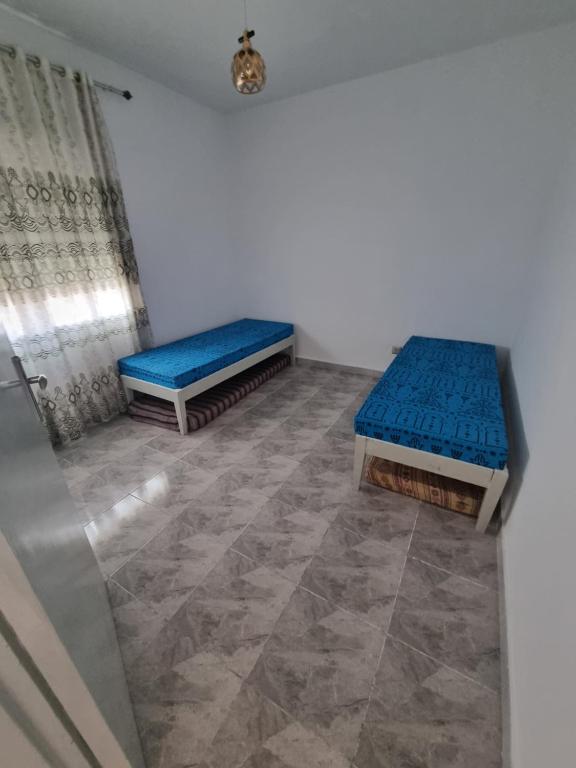 Postel nebo postele na pokoji v ubytování Bel appartement face à la méditerranée