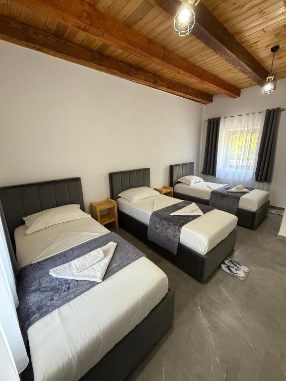 Postel nebo postele na pokoji v ubytování Guesthouse Te Tata