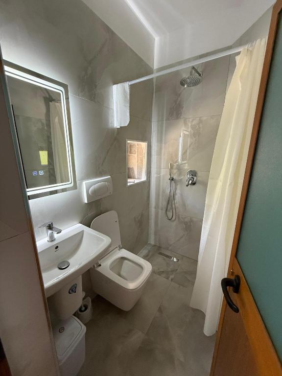 Koupelna v ubytování Guesthouse Te Tata