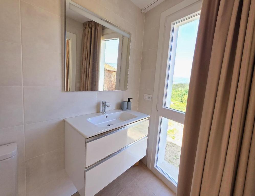 Casa Rural Abreu Do Louro - Zweibettzimmer Mit Eigenem Bad