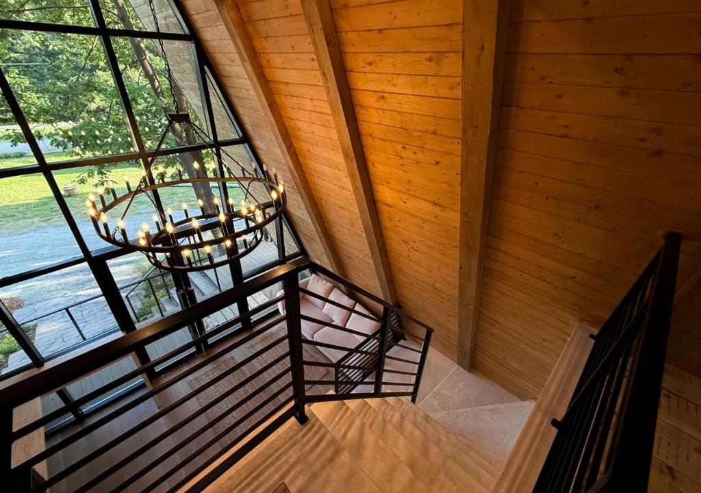 Balkón nebo terasa v ubytování Paradise Village