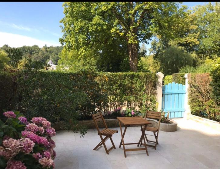 Κήπος έξω από το Appartement Hortensia