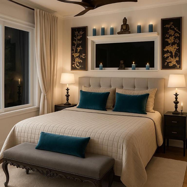 Postel nebo postele na pokoji v ubytování Bay View San Diego Suite