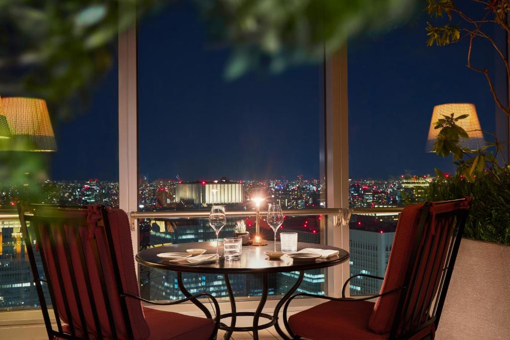 Balkón nebo terasa v ubytování Bvlgari Hotel Tokyo