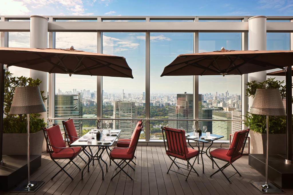 Balkón nebo terasa v ubytování Bvlgari Hotel Tokyo