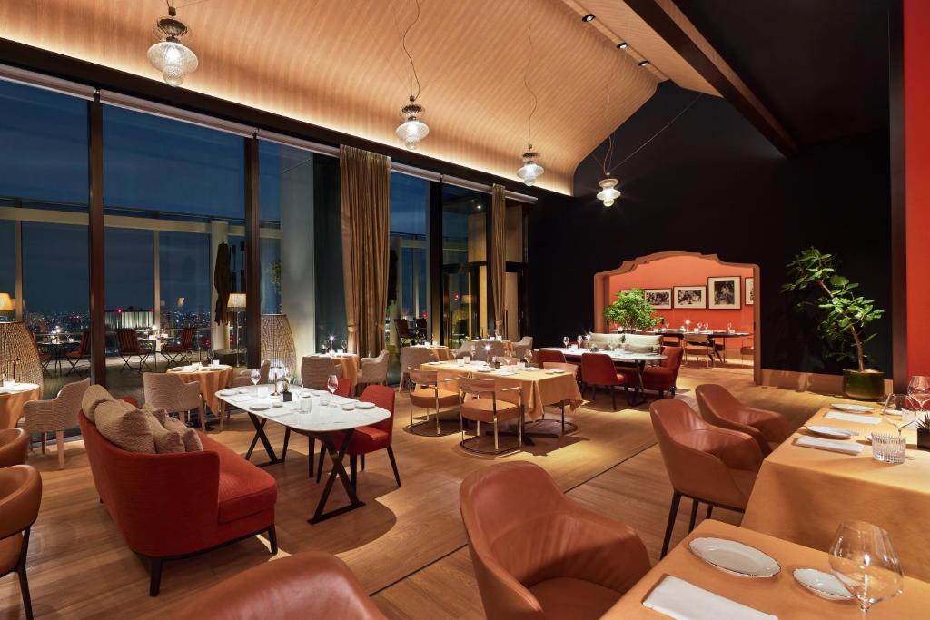 Posezení v ubytování Bvlgari Hotel Tokyo
