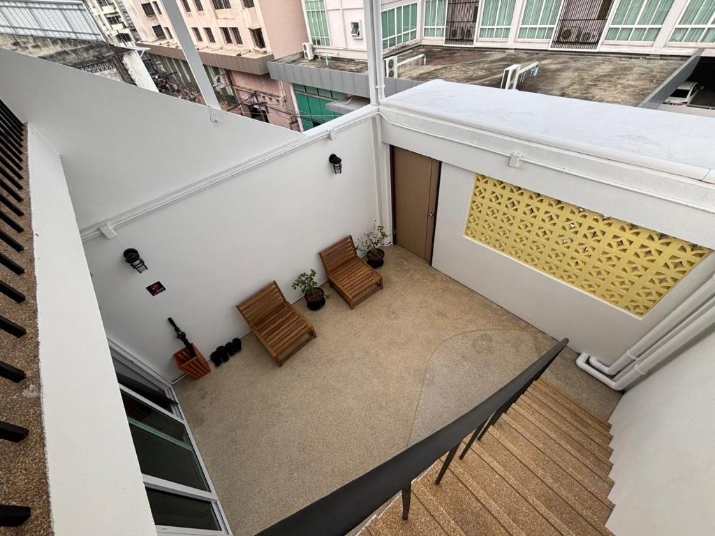 Balkón nebo terasa v ubytování Laloon Guesthouse