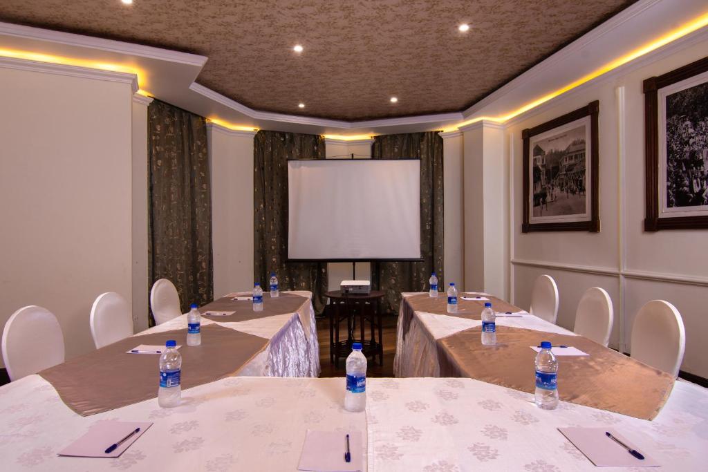 Konferenční prostory v ubytování Queen's Hotel