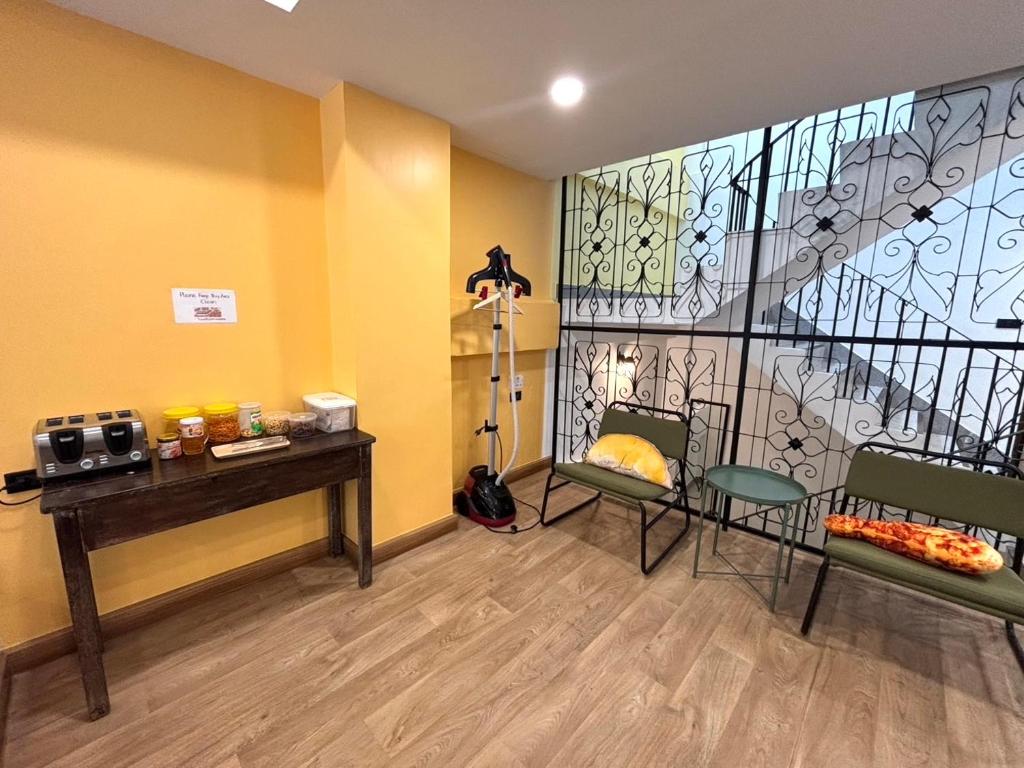 Posezení v ubytování Laloon Guesthouse