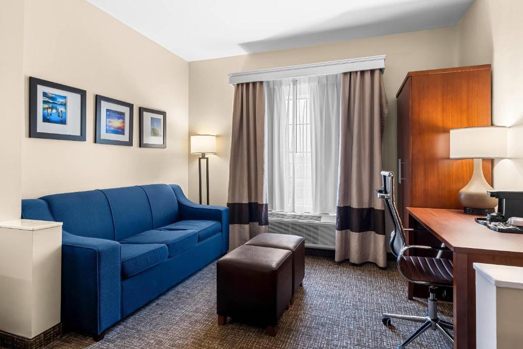 Comfort Suites Near Camp Lejeune - King Suite - Disability Access/Non-Smoking