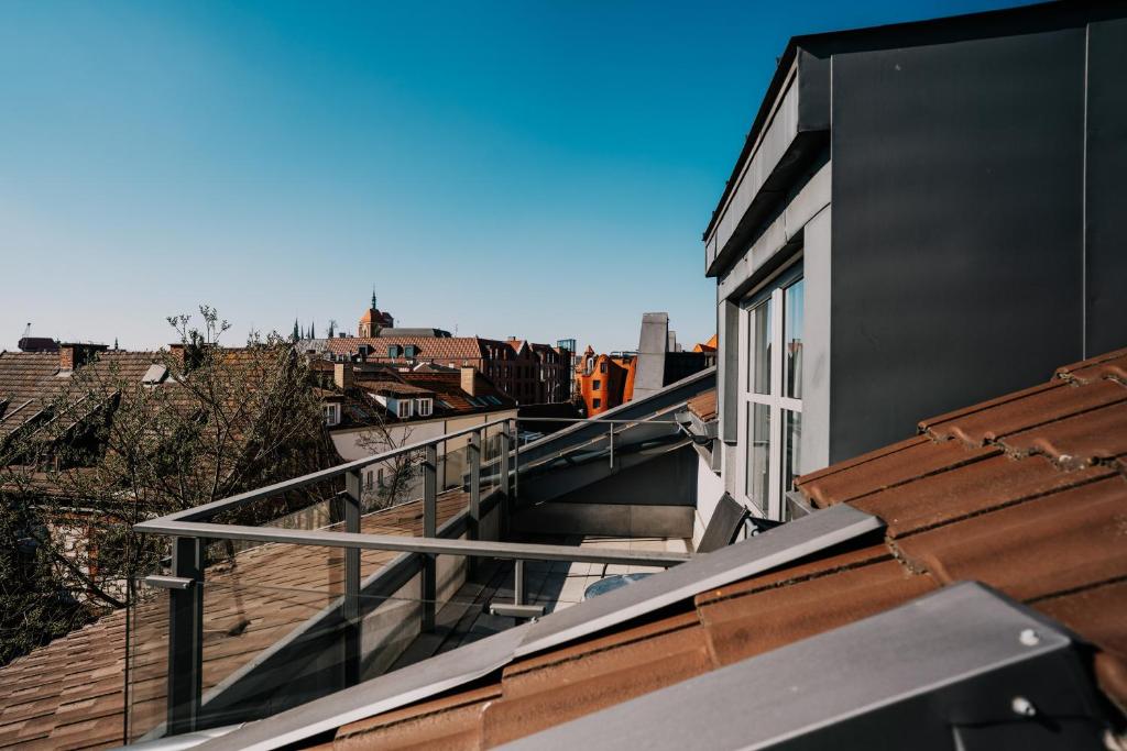 Balkón alebo terasa v ubytovaní Q Hotel Grand Cru Gdańsk