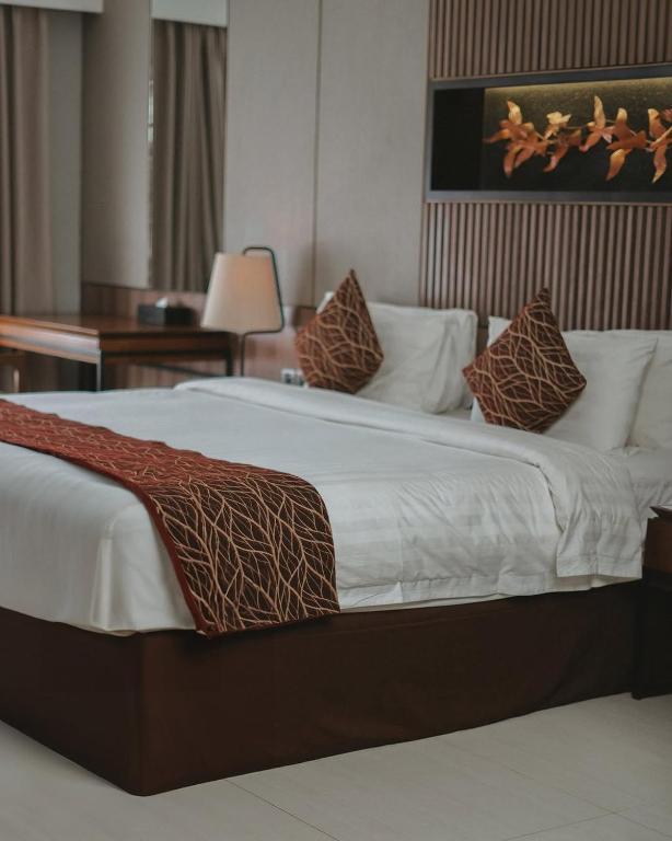 Postel nebo postele na pokoji v ubytování De Atlantiis Suites Near IGI Airport