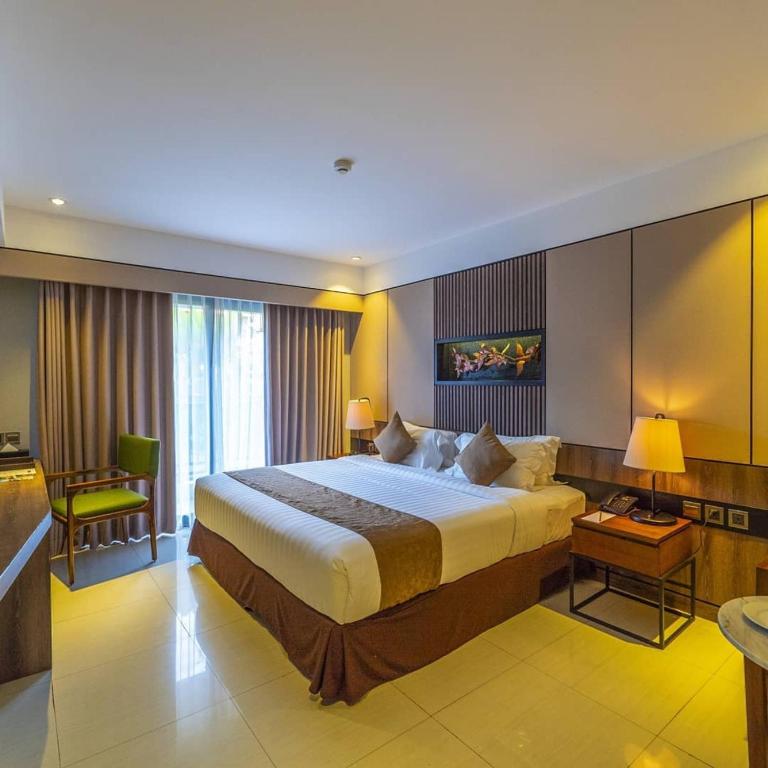 Postel nebo postele na pokoji v ubytování De Atlantiis Suites Near IGI Airport