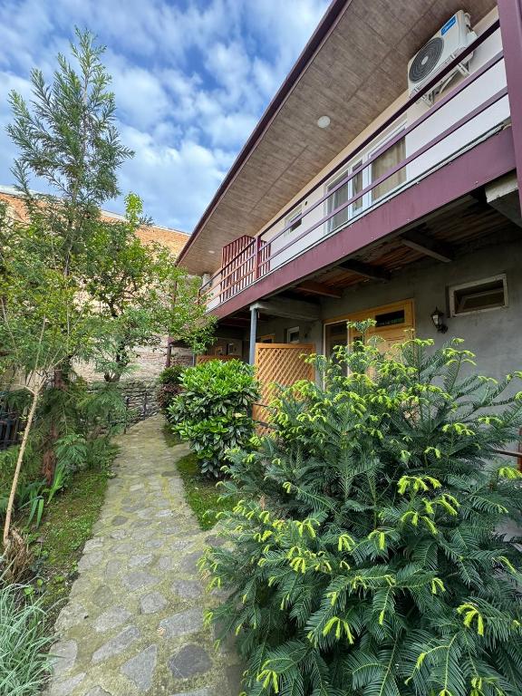 Zahrada ubytování Guest House Sanapiro