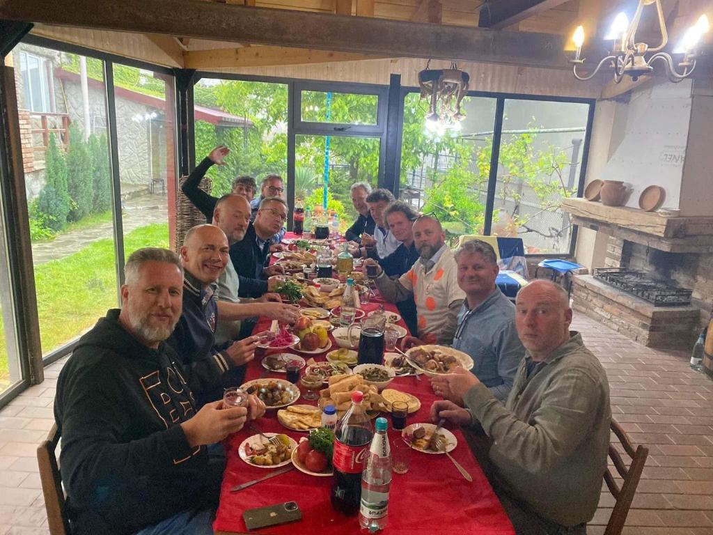 Jídlo v penzionu nebo okolí