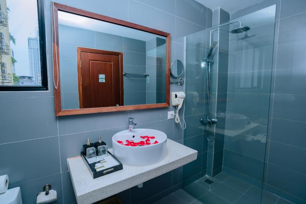 Koupelna v ubytování Home Chic Hotel