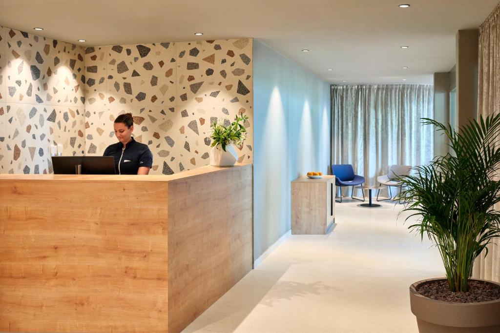 Lobby alebo recepcia v ubytovaní Maistra Select Mlini Villas and Apartments