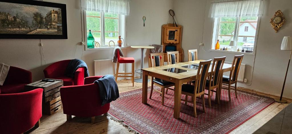 Posezení v ubytování Långvinds Bruk - Vandrarhem