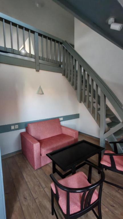 Posezení v ubytování Abbázia Club Hotel Kék