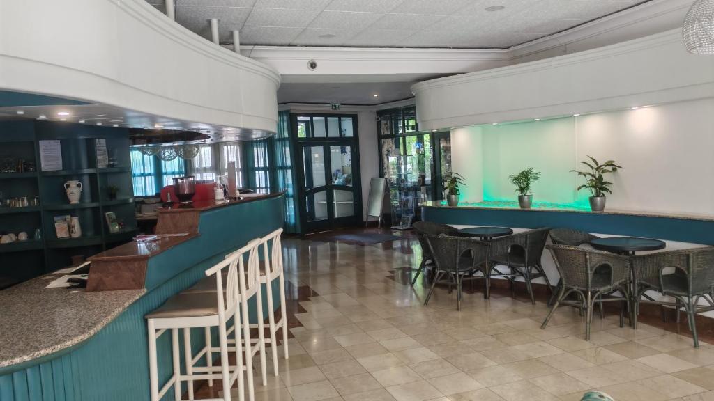 Restaurace v ubytování Abbázia Club Hotel Kék