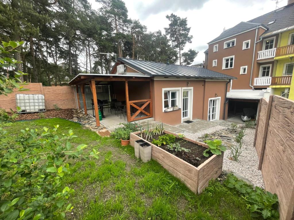 Zahrada ubytování Pension V Pohodě