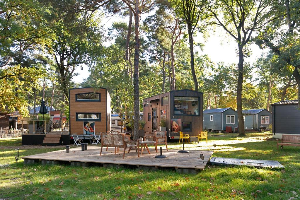 Zahrada ubytování Tiny House Nr 5