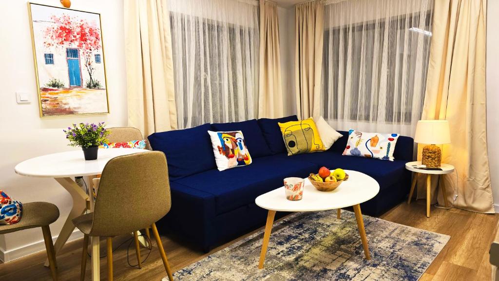 Posezení v ubytování Morava 1 Asparuhovo Beach Holiday Home Apatment