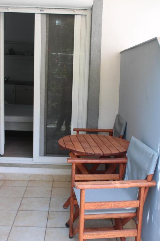 Patio nebo venkovní prostory v ubytování La Pensione Skiathos