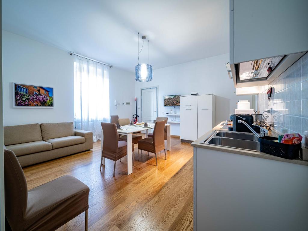 Kuchyň nebo kuchyňský kout v ubytování Casa Bouganville