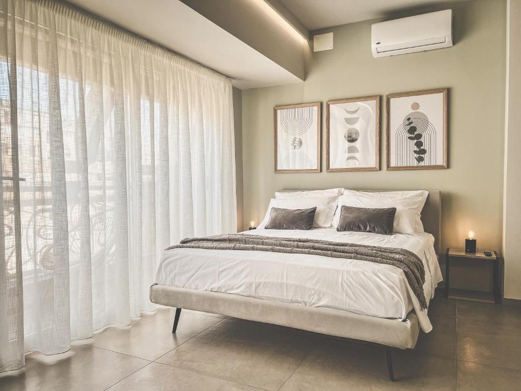 Postel nebo postele na pokoji v ubytování UP47 Apartment