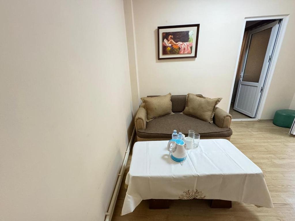 Posezení v ubytování HOTEL IMERETI TBILISi