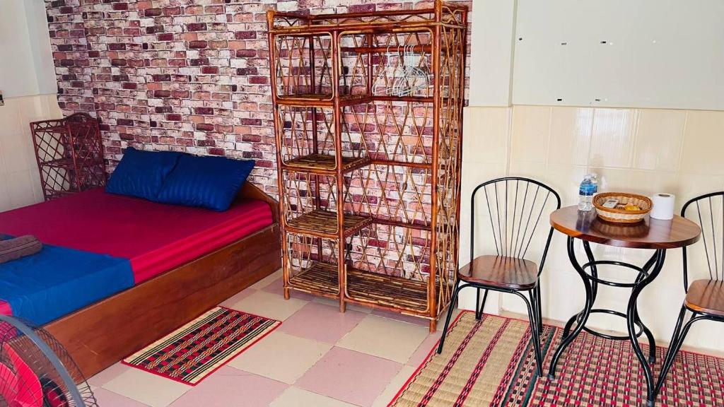 Posezení v ubytování Studebaker Guesthouse