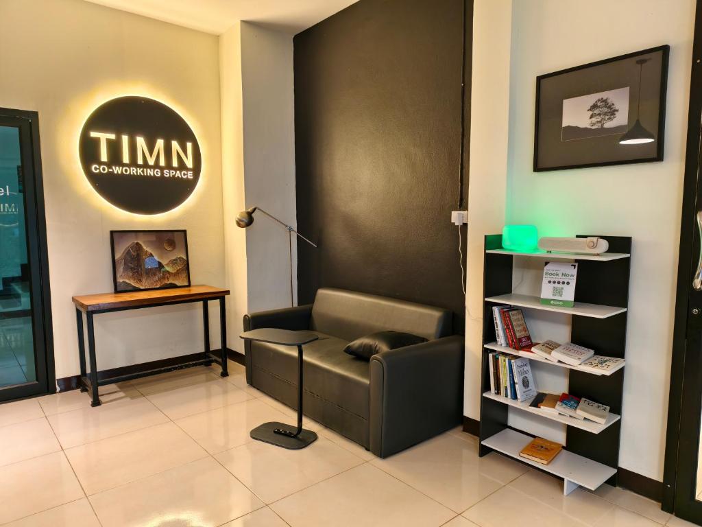 Posezení v ubytování TIMN Hostel Female Only