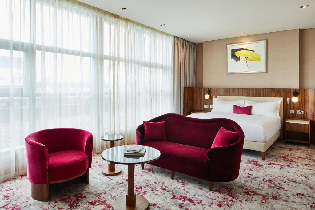 Posezení v ubytování The g Hotel & Spa