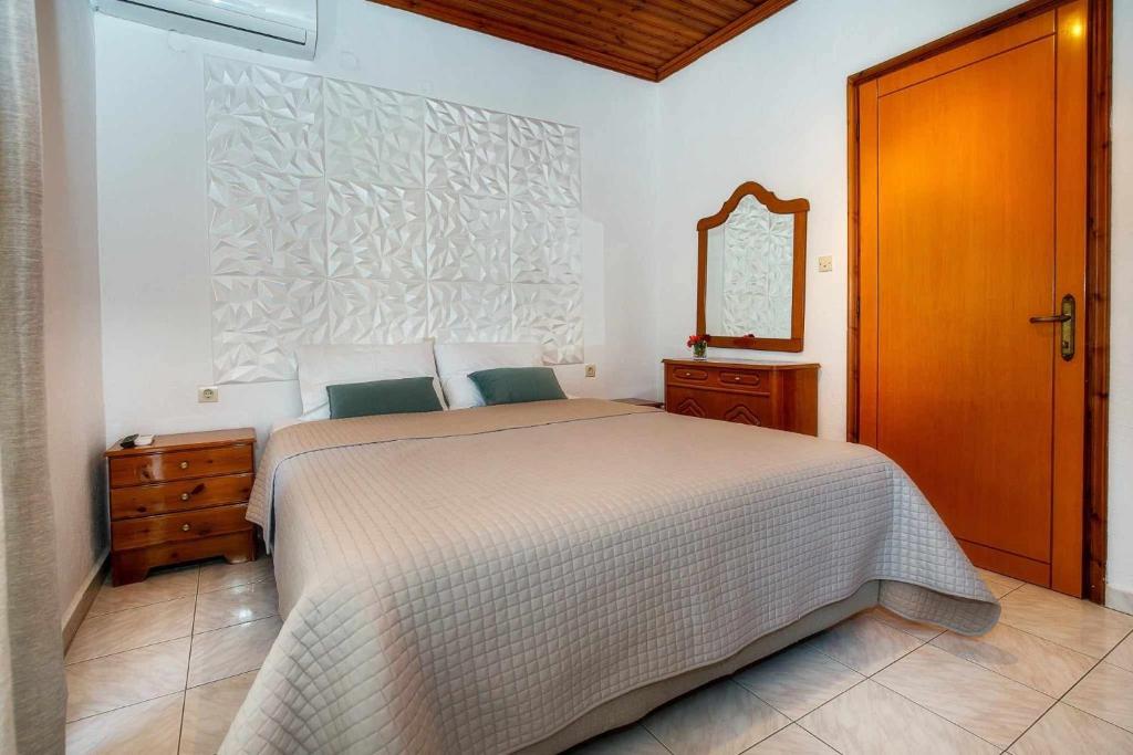 Postel nebo postele na pokoji v ubytování MaK Apartments