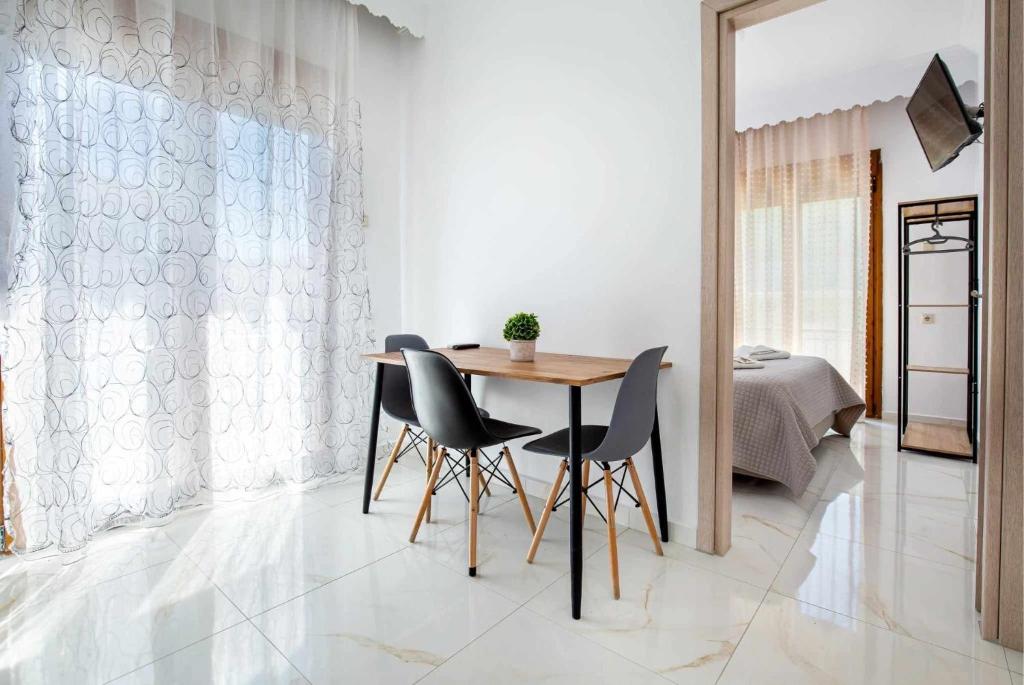 Postel nebo postele na pokoji v ubytování MaK Apartments