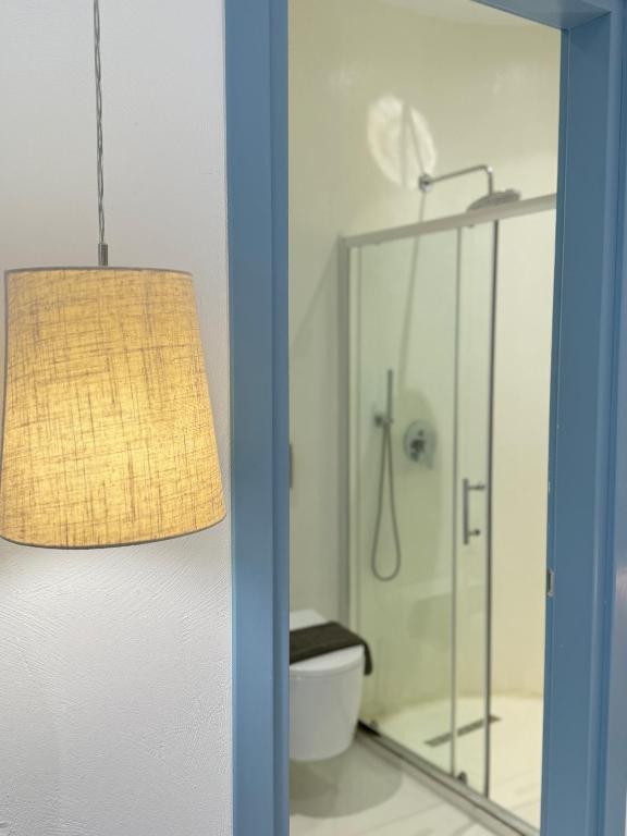 Koupelna v ubytování Cava Boutique Hotel