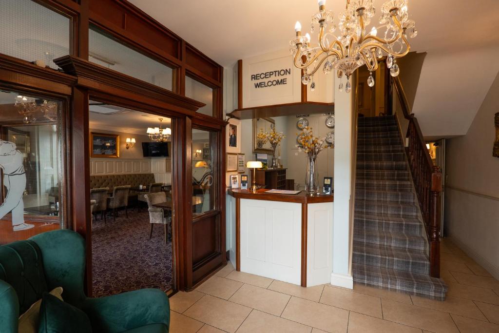 Et sittehjørne på Atlantic Hotel