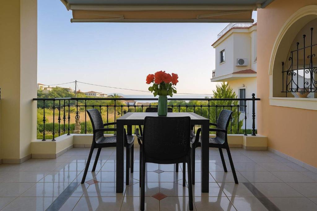 Balkon lub taras w obiekcie Bianca Maisonette - Panoramic Golden View