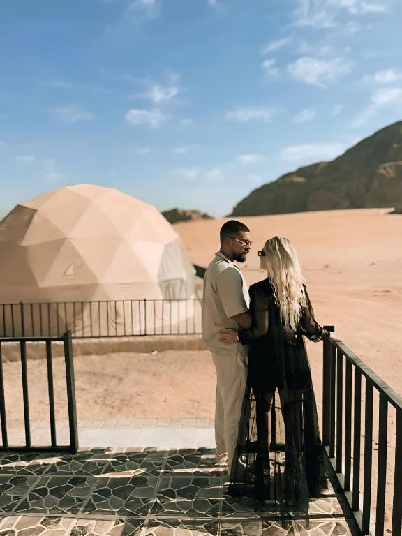 Hosté ubytování Wadi rum caeser camp