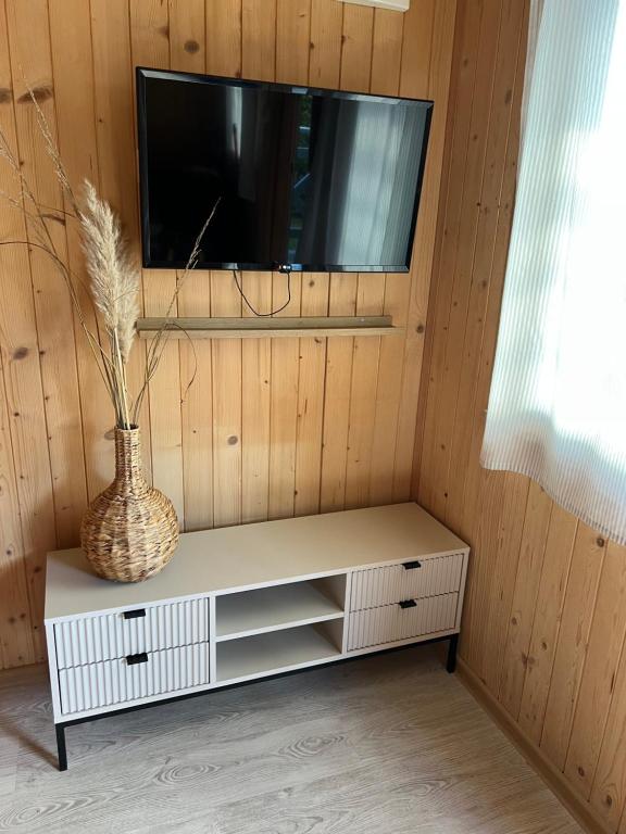 TV a/nebo společenská místnost v ubytování Baltic Star