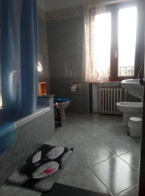 Koupelna v ubytování Mirapopoli