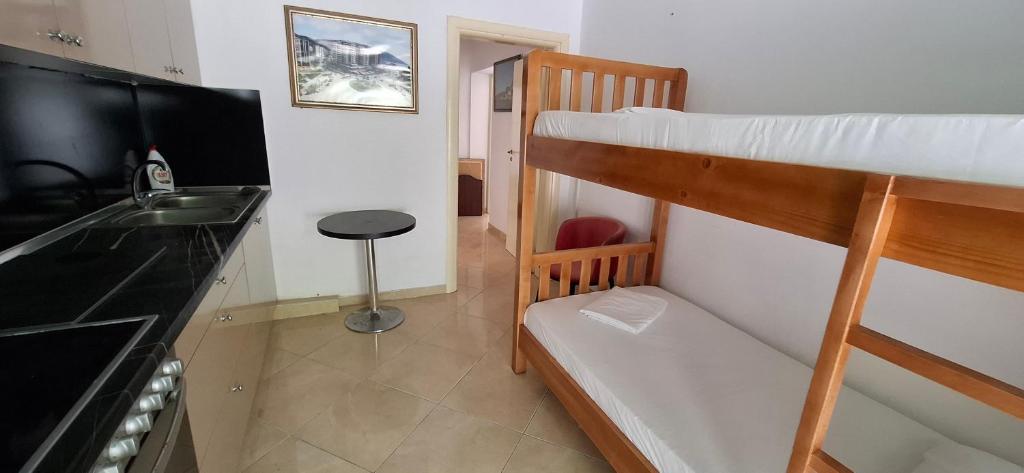 Postel nebo postele na pokoji v ubytování TreRacat Apartment