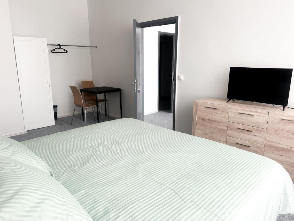 TV a/nebo společenská místnost v ubytování Kerese Beach House